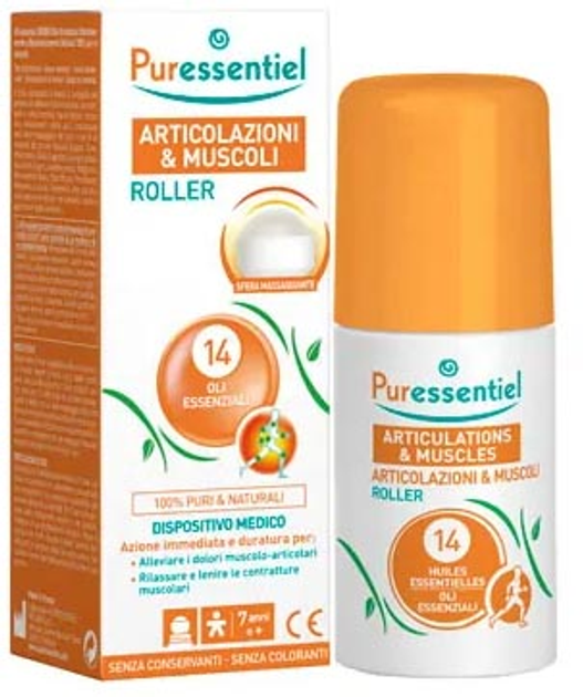 Wałek łagodzący mięśnie i stawy Puressentiel Arti Roller S O S Flex 75 ml (3401546259902) - obraz 1