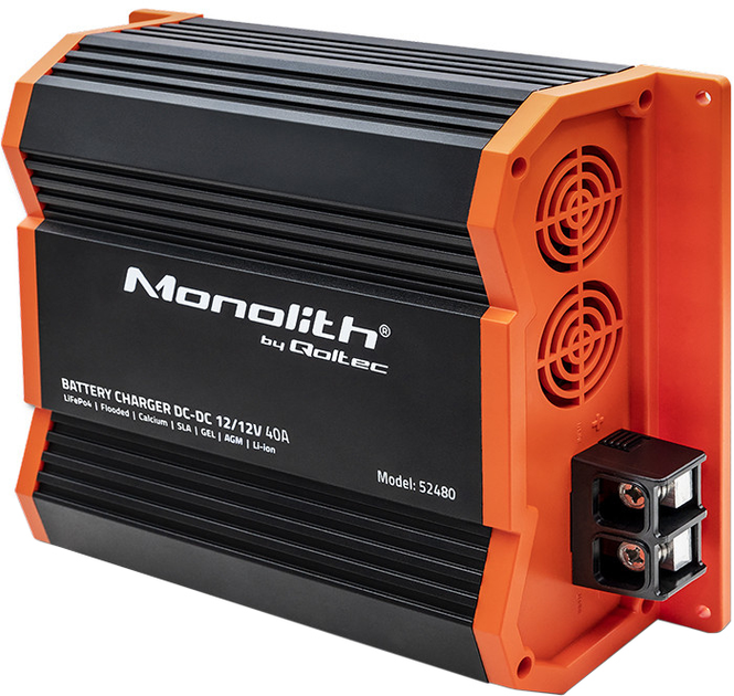 Ładowarka Qoltec Monolith DC-DC do LiFePO4 AGM 12V akumulatorów 40A 500W - obraz 3