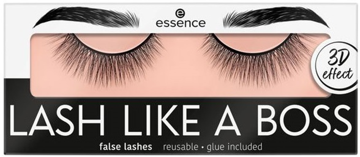Штучні вії Essence Cosmetics Lash Like A Boss 03 Unique Чорні 1 пара (4059729303042) - зображення 1