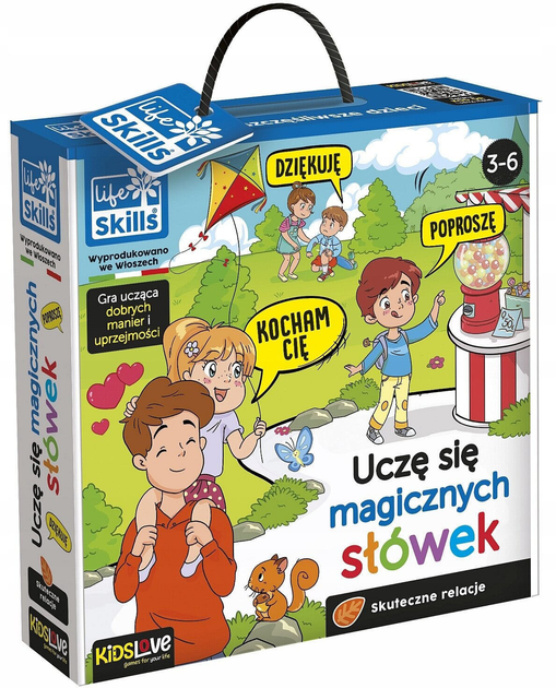 Gra planszowa Lisciani Life Skills Uczę się magicznych słówek (8008324087211) - obraz 1