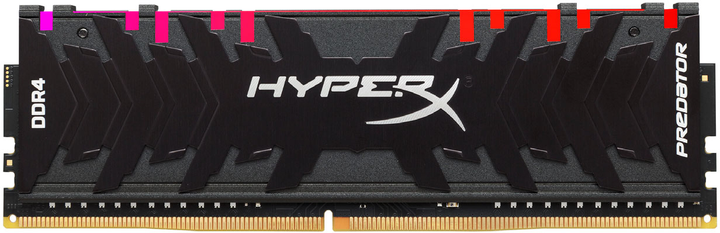 RAM HyperX DDR4-3000 16384MB PC4-24000 Predator RGB Czarny (HX430C15PB3A/16) - obraz 1