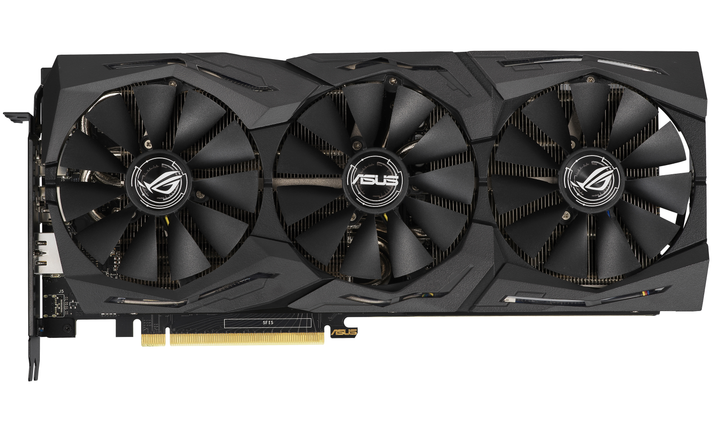 Karta graficzna Asus PCI-Ex GeForce RTX 2060 ROG Strix A6G Gaming Advanced Edition 6 GB GDDR6 (192 bity) (1710/14000) (2 x DisplayPort, 2 x HDMI 2.0b) (ROG-STRIX-RTX2060-A6G-GAMING) - obraz 1