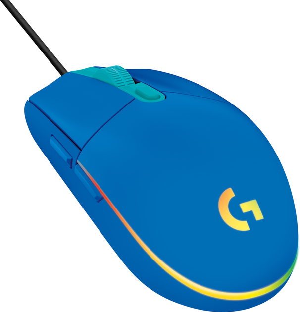 Mysz Logitech G203 Lightsync USB niebieska (910-005798) - obraz 3