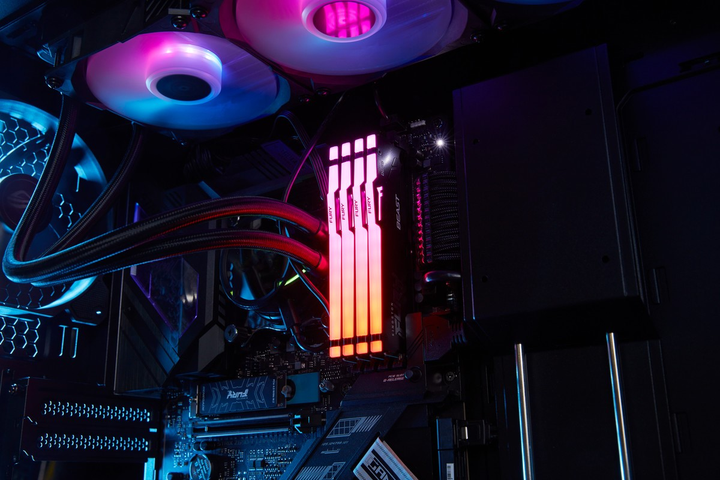 Pamięć RAM Kingston FURY DDR5-5600 32768MB PC5-44800 (Kit of 2x16384) Beast RGB Black (KF556C40BBAK2-32) - obraz 8