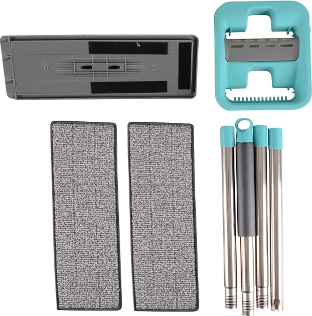 Набір для прибирання Idea Home DS-342C Grey-Blue - зображення 4