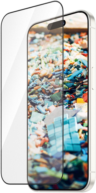 Szkło hartowane PanzerGlass Re:fresh Screen Protector do Apple iPhone 15 Pro Ultra-Wide Fit w. EasyAligner (5711724028229) - obraz 1