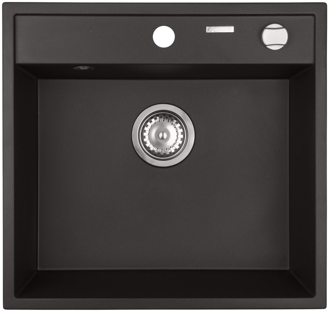 Кухонна мийка Pyramis Camea Mini 40x40 1B Чорна (070 013 501) - зображення 1