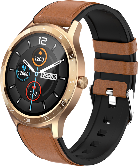 Смарт-часы Maxcom Fit FW43 Cobalt 2 Gold (5908235976839) - изображение 2