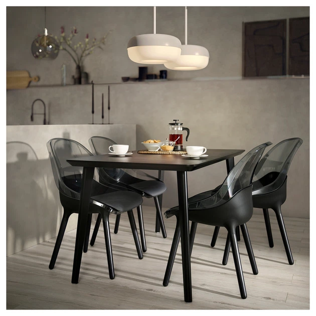 Стул IKEA BALTSAR, черный, 505.321.38 - изображение 6