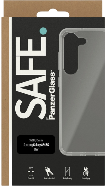 Etui PanzerGlass Safe Case do Samsung Galaxy S23+ Transparent (SAFE95321) - obraz 4