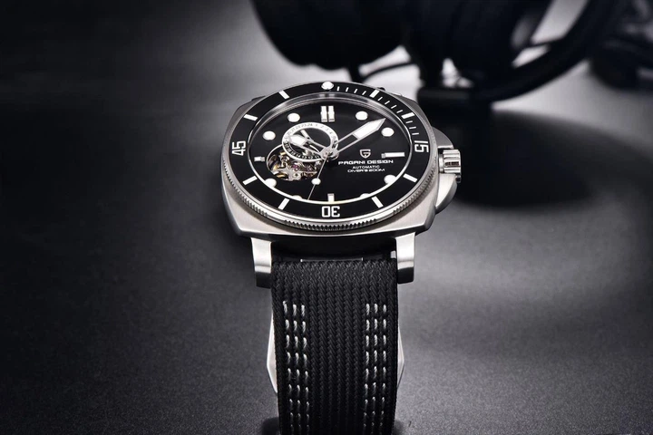 Мужские часы Pagani Design PD1736 20 BAR Black - изображение 4