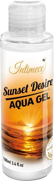 Гель Intimeco Sunset Aqua Gel aromatyzowany зволожувальний на водній основі 100 мл (5907618155038) - зображення 1