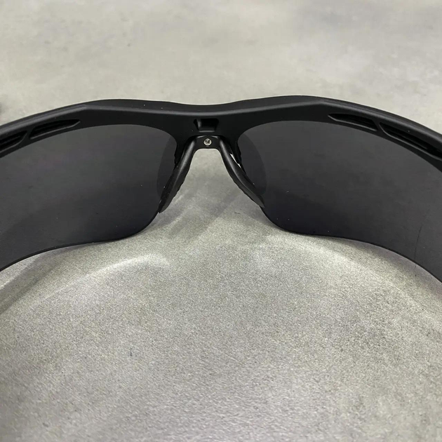 Тактические очки Swiss Eye Attac с комплектом линз и чехлом черные (244640) - изображение 2