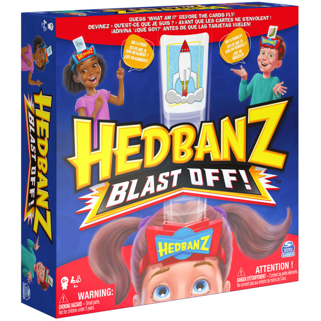 Gra planszowa Spin Master Hedbanz Blastoff (0778988424636) - obraz 1