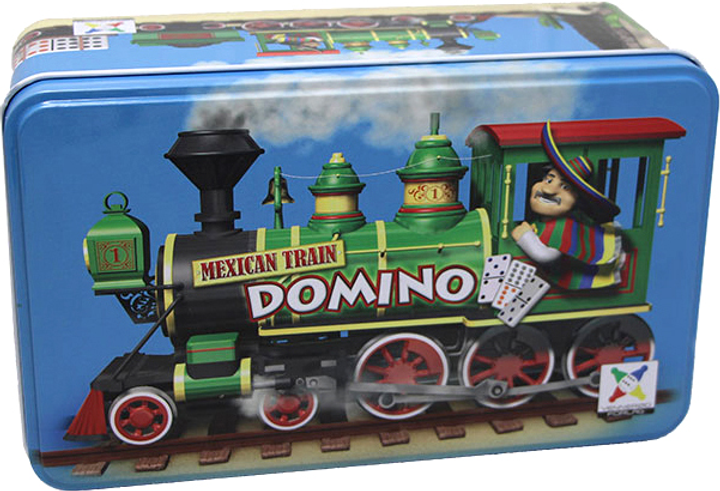 Gra planszowa Vennerod Domino Mexican Train (7090033002273) - obraz 2