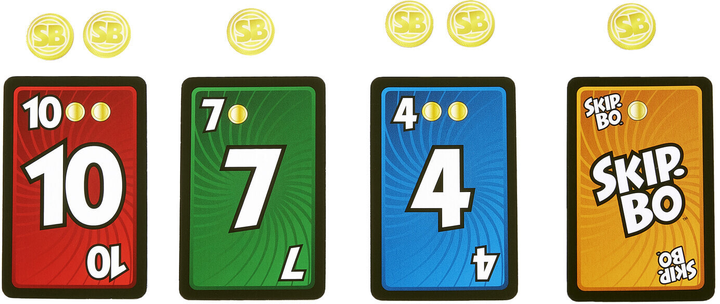 Gra planszowa Mattel Skip-Bo Masters (0194735093069) - obraz 4