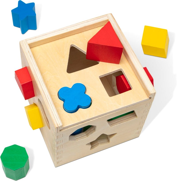 Сортер Melissa and Doug Shape Sorting Cube (0000772005753) - зображення 3