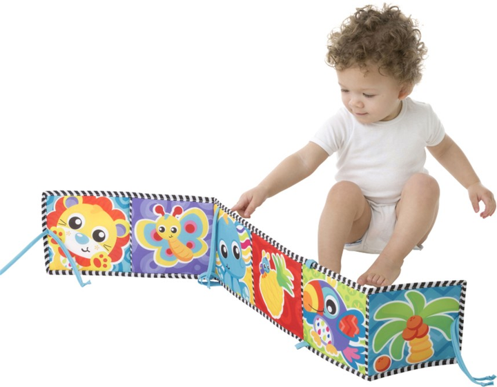 Miękka książka Playgro Convertible Tummy Time Mirror and Book (9321104869715) - obraz 10