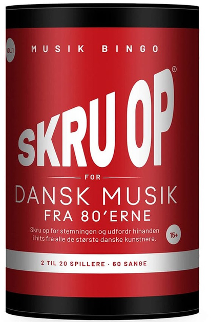 Gra planszowa Skru Op for dansk musik fra 80´erne (5745000350223) - obraz 1