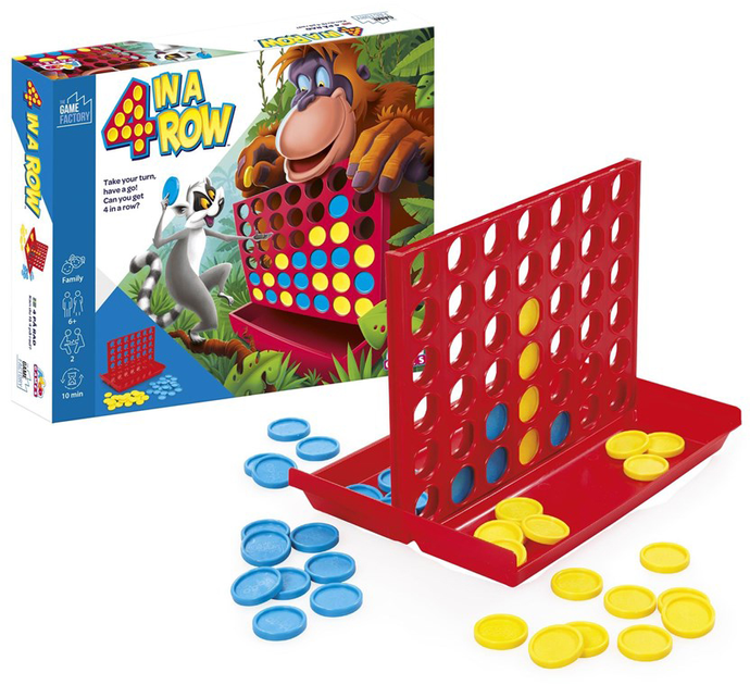 Настільна гра Amo Toys The Game Factory 4 in a Row (5713428017165) - зображення 2