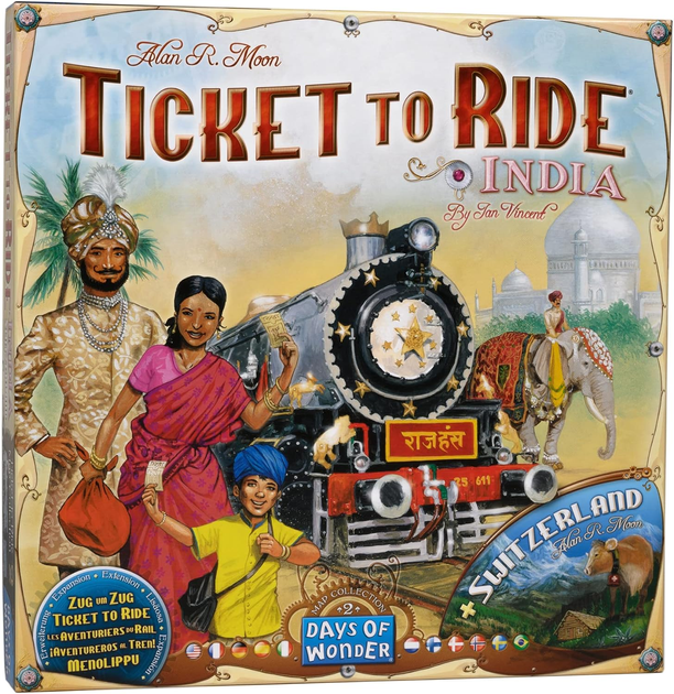 Доповнення до настільної гри Days Of Wonder Ticket to Ride India (0824968117743) - зображення 1