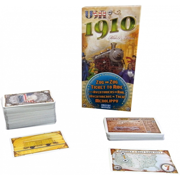 Доповнення до настільної гри Days Of Wonder Ticket to Ride USA 1910 (0824968817711) - зображення 3