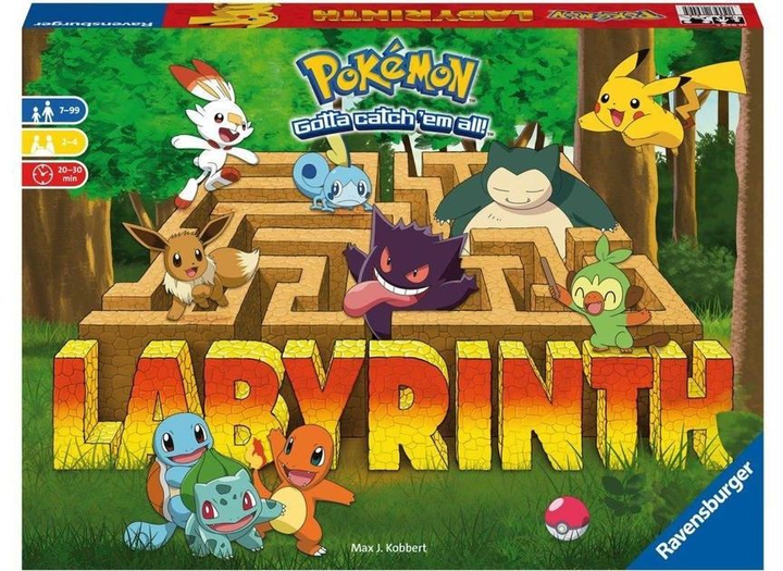 Настільна гра Ravensburger Pokémon Labyrinth (4005556270378) - зображення 1