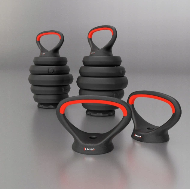Zestaw ciężarów HMS PRO SET 6 w 1 SGN120 20 kg (5907695553000) - obraz 11