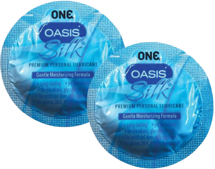 Лубрикант One Oasis Silk на гибридной основе 3 мл х 2 шт (ROZ6400229315 ...