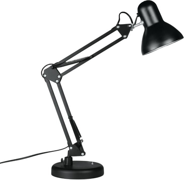 Настільна лампа складна DPM E27 чорна (DTL002B) - зображення 2