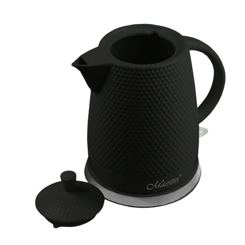 Електрочайник 1,5л 1500W (диск) чорний MR-069-BLACK Maestro - изображение 2