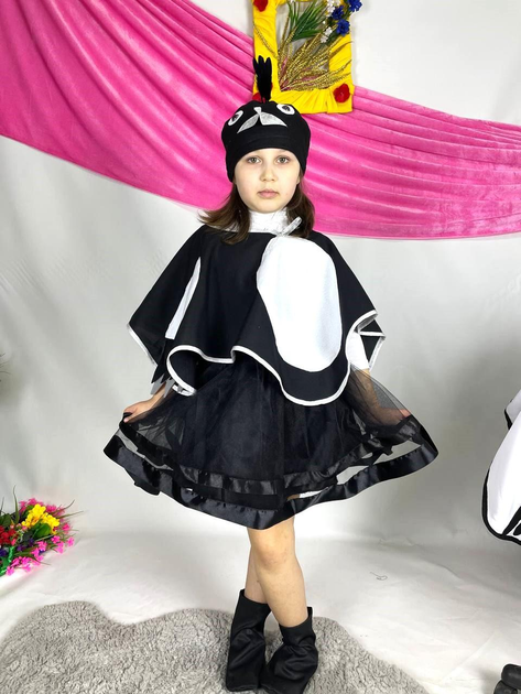 «Сорока-ворона» карнавальный костюм для девочки - Масочка