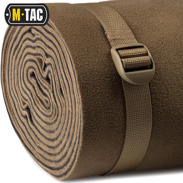Ремень M-Tac утилитарный Coyote 130 см (вспомогательный ремень для рюкзака, каремата, снаряжения, для брюк, замена веревки) 20407005-130 - изображение 2