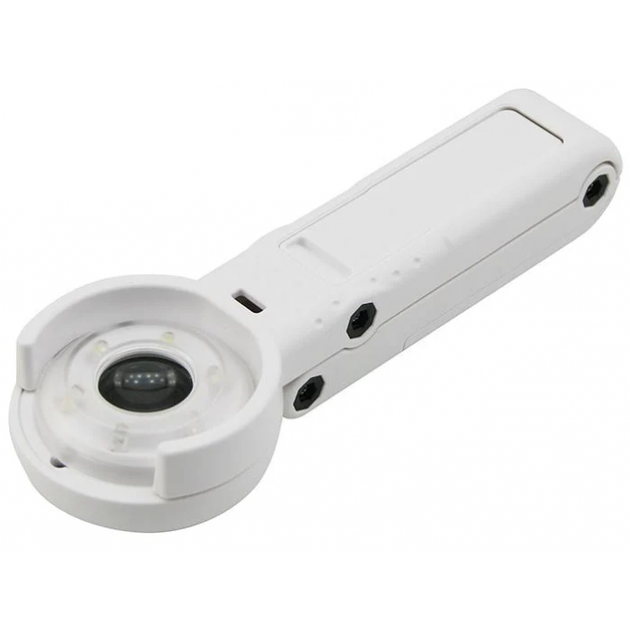 Лупа трансформер з підсвічуванням Magnifier FS21RC 21 мм 20× - зображення 6