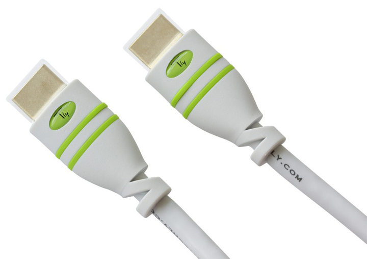 Kabel TECHly HDMI 1.4 Ethernet M/M 3 m Biały (8057685306929) - obraz 3