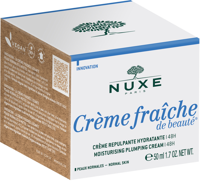 Крем для обличчя Nuxe Creme Fraiche De Beaute Moisturizing Plumping Cream 50 мл (3264680028007) - зображення 1