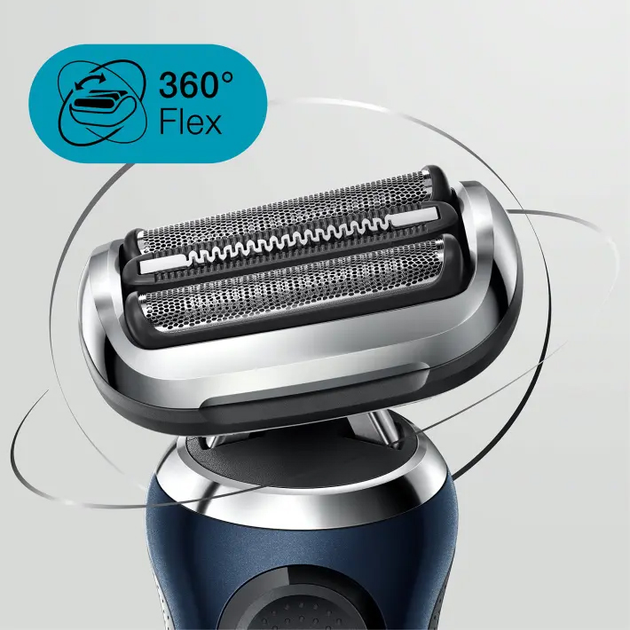 Електробритва Braun Series 7 71-B1200s Blue (433781) - зображення 3