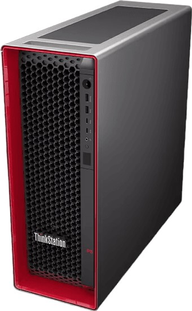 Комп'ютер Lenovo ThinkStation P5 Tower (30GA000NPB) Black - зображення 2