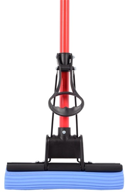 Швабра для прибирання Idea Home DS-1311 Blue-Red з віджимом (DS-1311 Single roller Blue-Red) - зображення 3