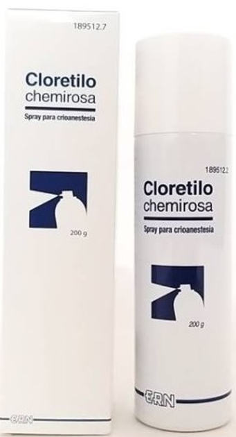 Spray do krioanestezji ERN Cloretilo Chemirosa 200 g (8436021000019) - obraz 1