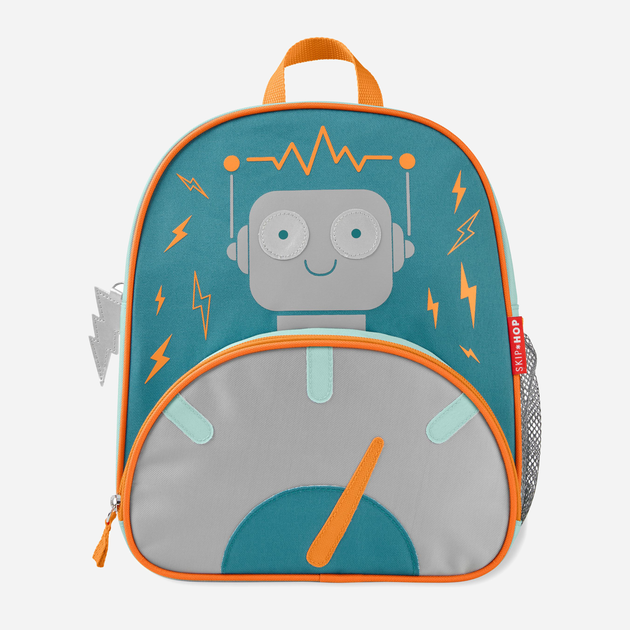 Dziecięcy plecak Skip Hop Spark Style Little Kid Backpack Robot 8 l Wielokolorowy (195861223207) - obraz 1