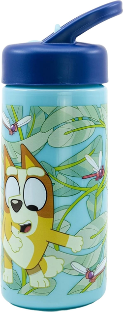 Butelka na wodę Euromic Bluey 410 ml (8412497496013) - obraz 3