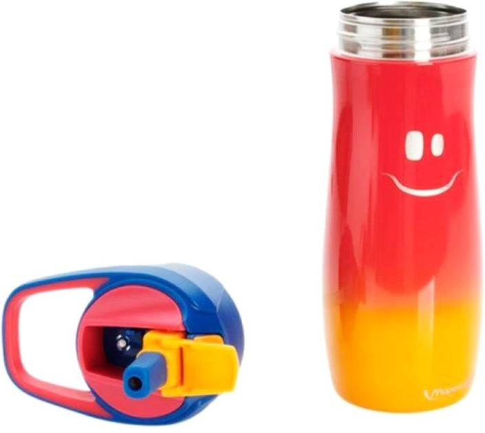 Butelka na wodę Maped Czerwona 430 ml (3154148712015) - obraz 4