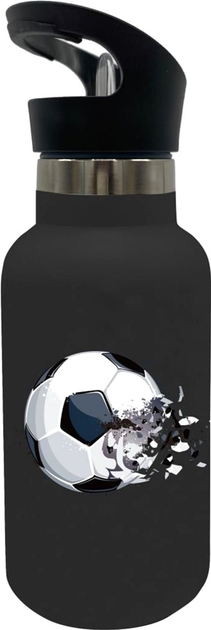 Butelka na wodę Tinka Steel Football 350 ml (7036578037271) - obraz 1