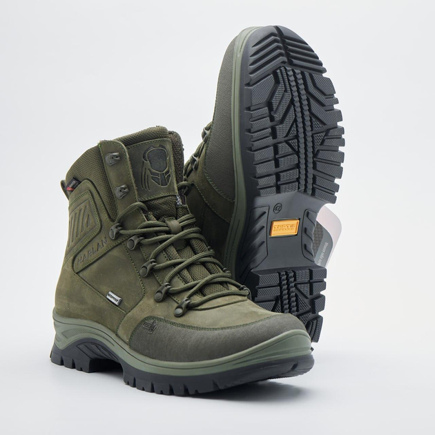 Ботинки тактические демисезонные кожаные PAV Style Lab HARLAN 505 р.38 25,5см хаки (12227754879938) - изображение 2
