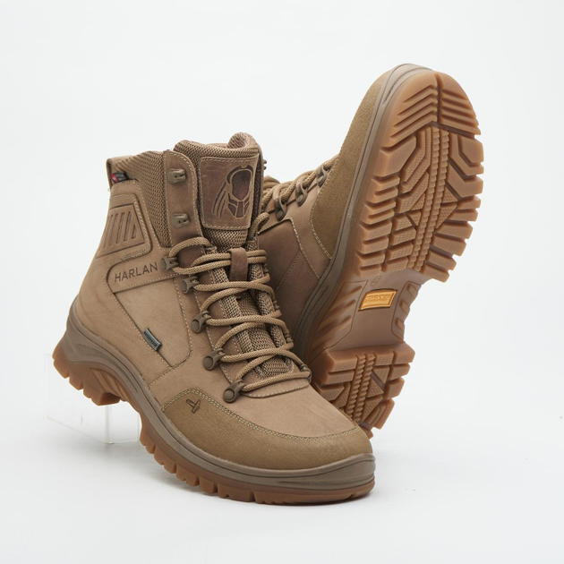 Ботинки тактические демисезонные кожаные PAV Style Lab HARLAN 505 р.46 30,5см койот (45283993746) - изображение 1