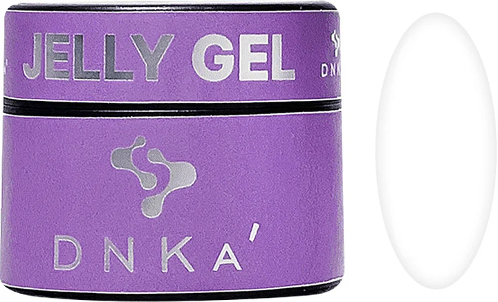 Желейный гель для наращивания DNKa Jelly Gel 0001 Clear прозрачный 15 мл - Фото 1 Желейный гель для наращивания DNKa Jelly Gel 0001 Clear прозрачный 15 мл - изображение 1