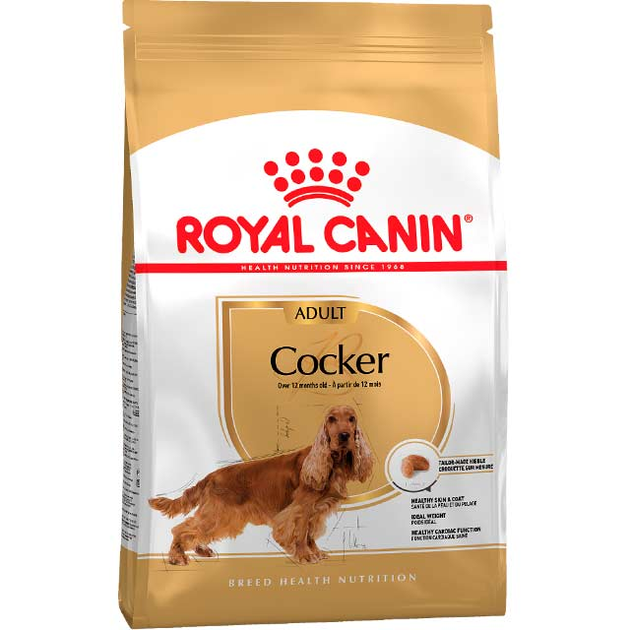 Корм Royal Canin Cocker Adult для собак породы кокер спаниель, 3 кг (3969030) 