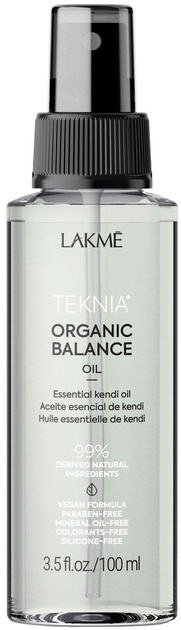 Олія Lakme Teknia Organic Balance Oil органічна кенді 100 мл (8429421441438) - зображення 1