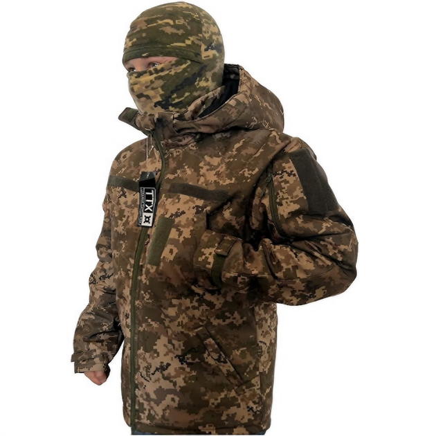 Куртка зимняя мужская Softshell TTX LE325248 р. 48 Pixel - изображение 1